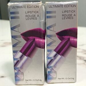 2x Ultima II Ultimate Edition Lipstick 07 Cherubic Taupe - New Boxed